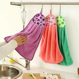 Beautiful Multicolor Hanging Kitchen Towel Pack of 3