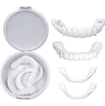 Snap On Smile Teeth Cosmetic Natural Instant Veneers Dental Fake Tooth Cover