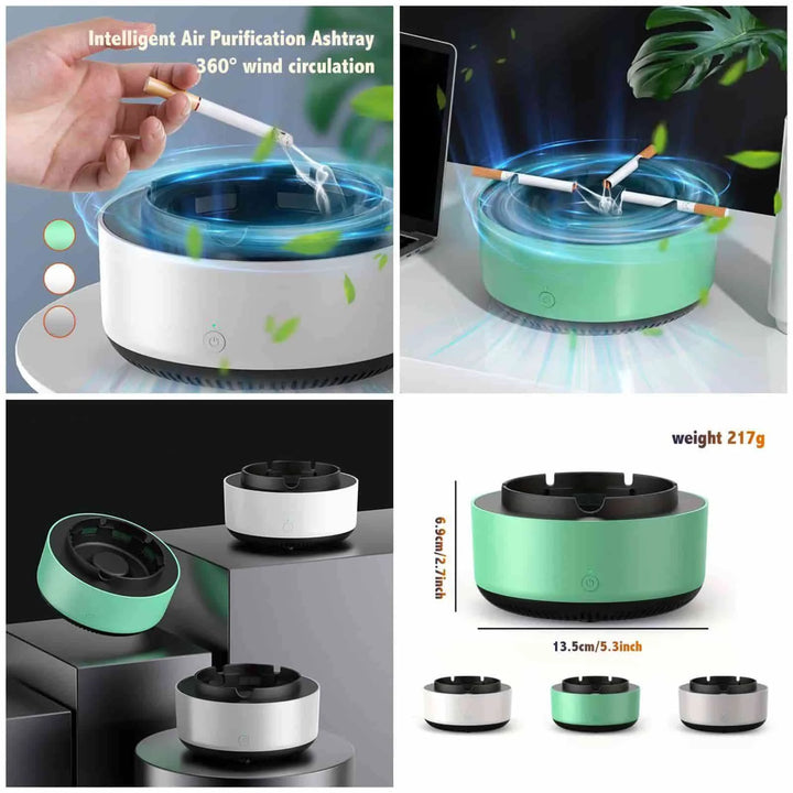 Smart Smoke Purifying Ashtray