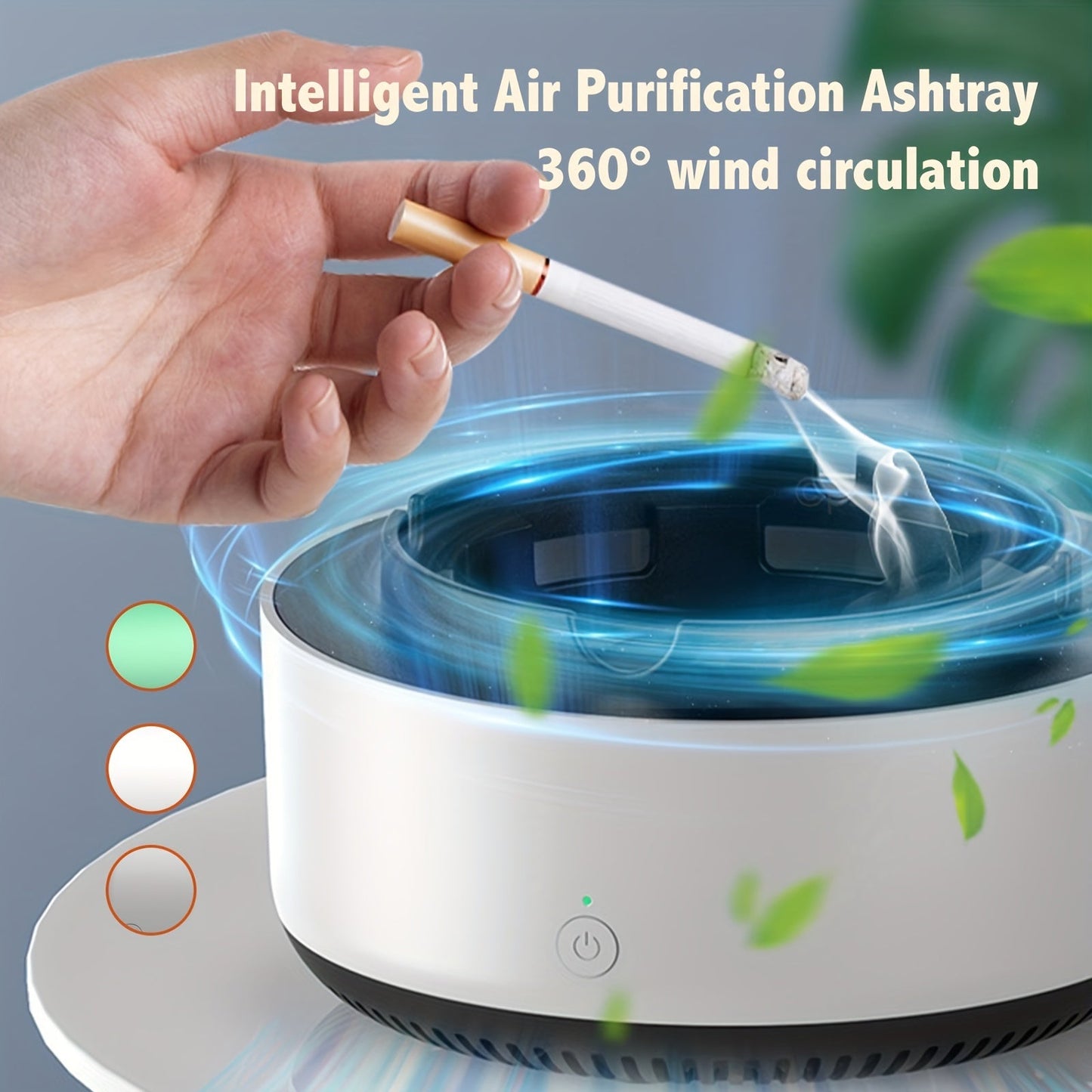 Smart Smoke Purifying Ashtray