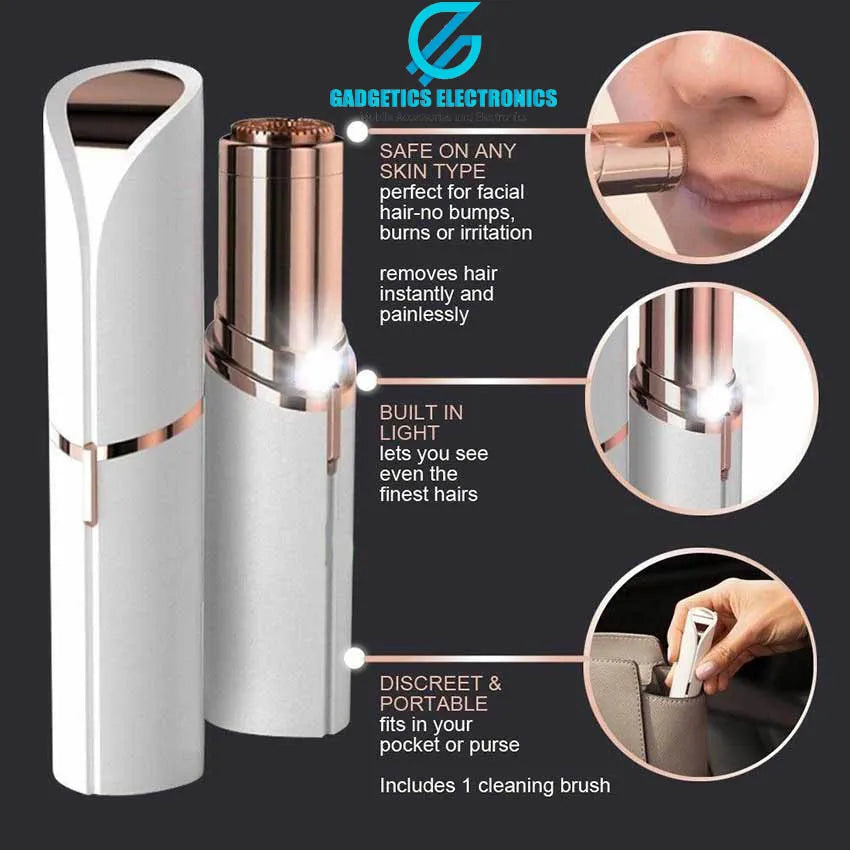 Hair Removing Machine Pocket Size Facial Hair Remover